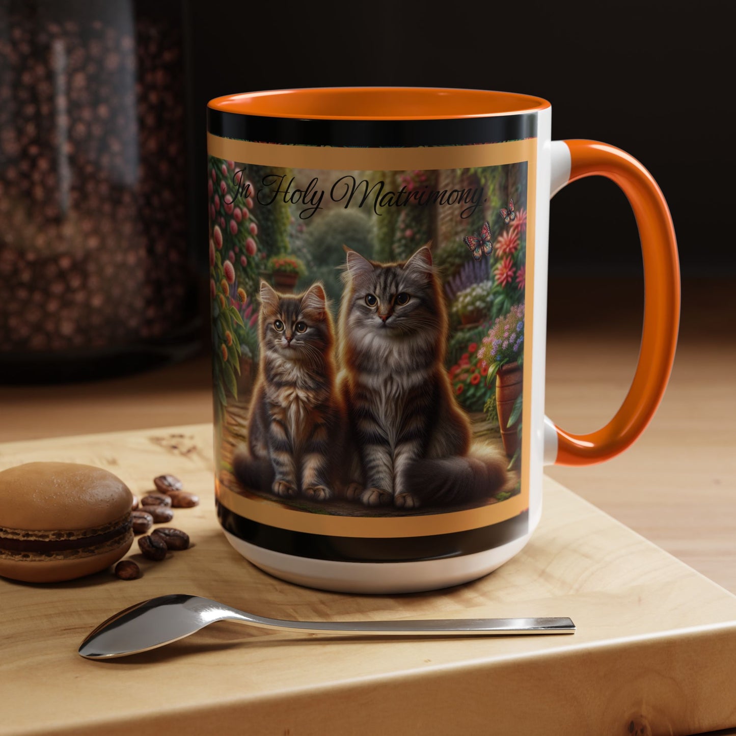 Coffee Mug Cat Wedding