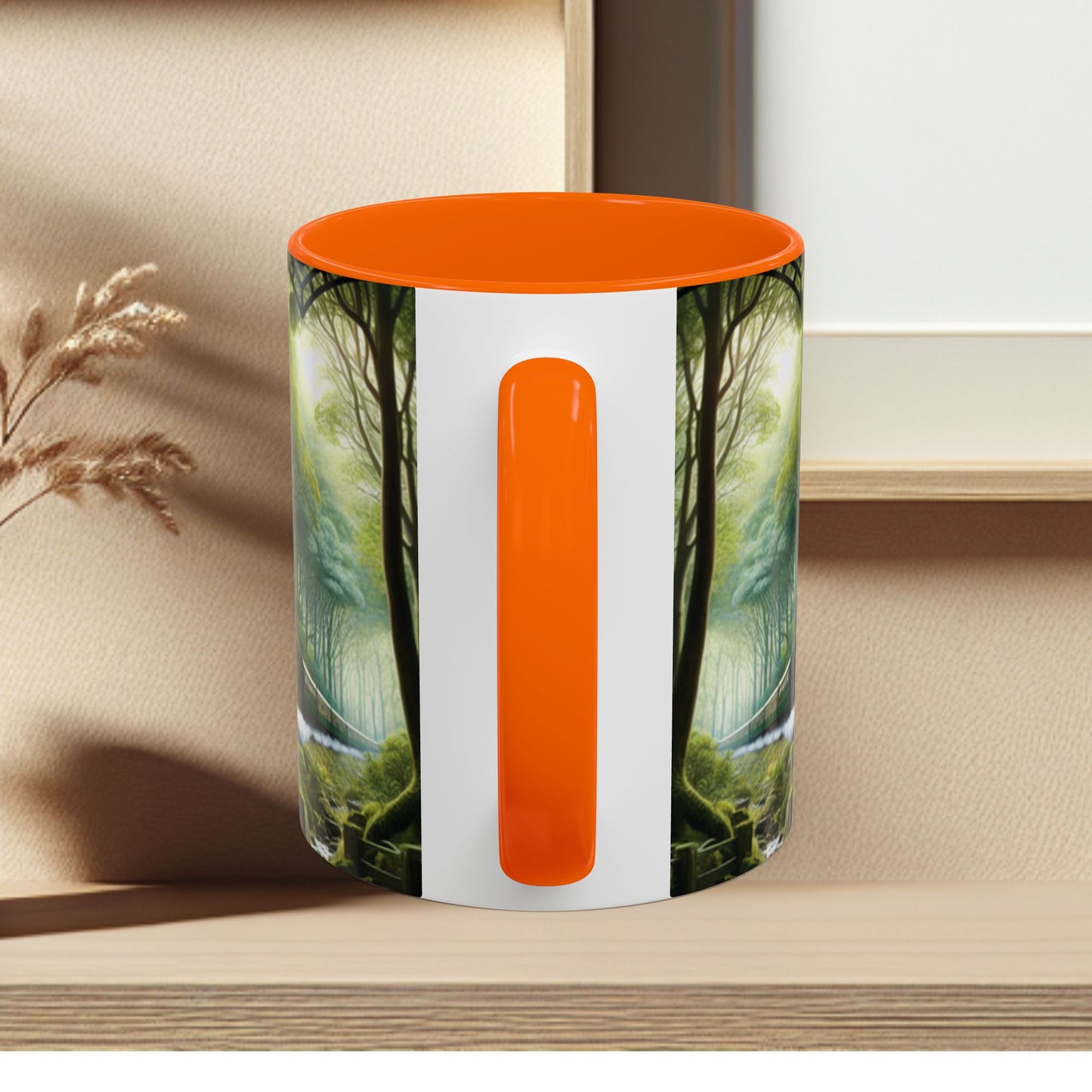 Mug - Jungle Train - Accent Coffee Mug (11oz, 15oz) (AOP)