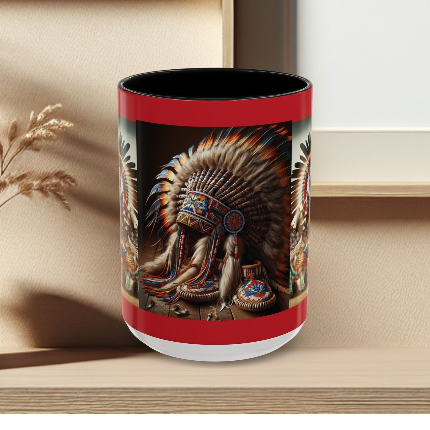 Mug- Native Dancer - Coffee Mug (11 oz, 15 oz) (AOP)