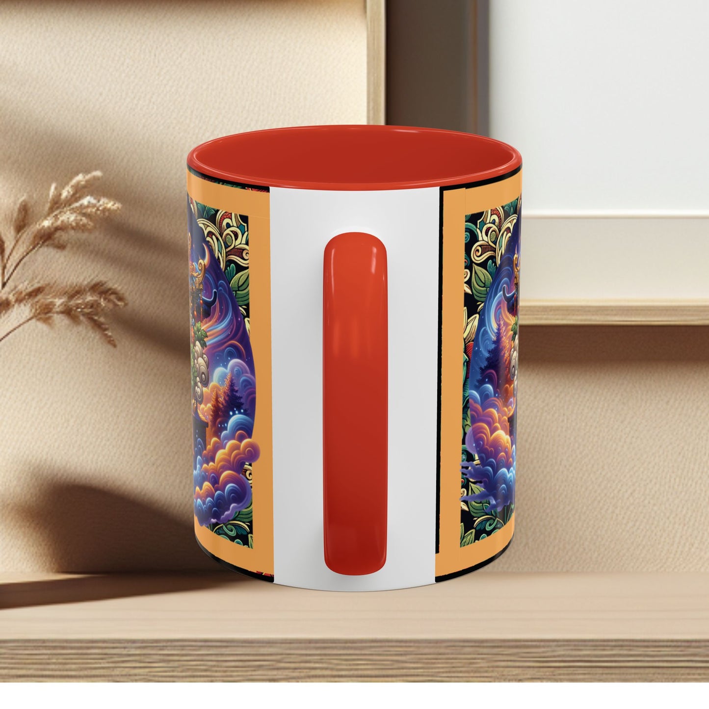 Mug Mystic Temple Rose Coffee Mug 11oz 15oz