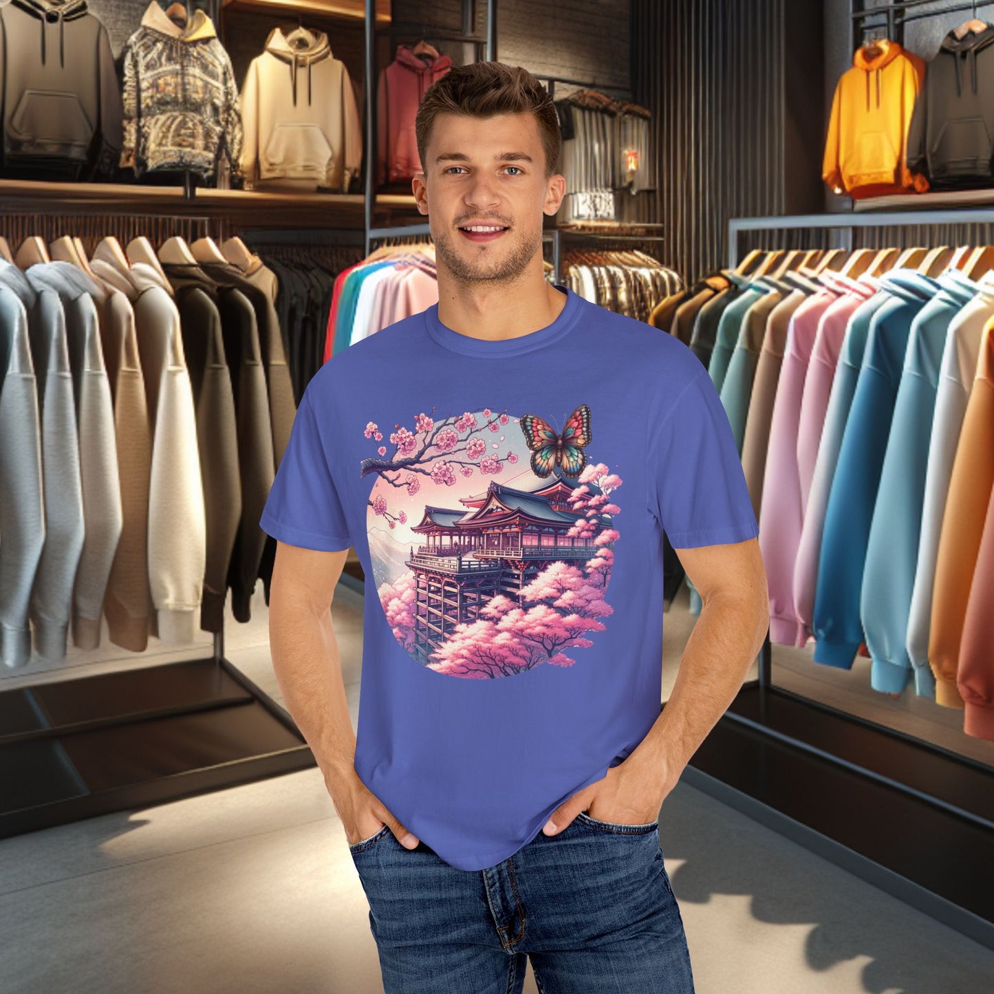 Cherry Blossom Manor Unisex T-shirt