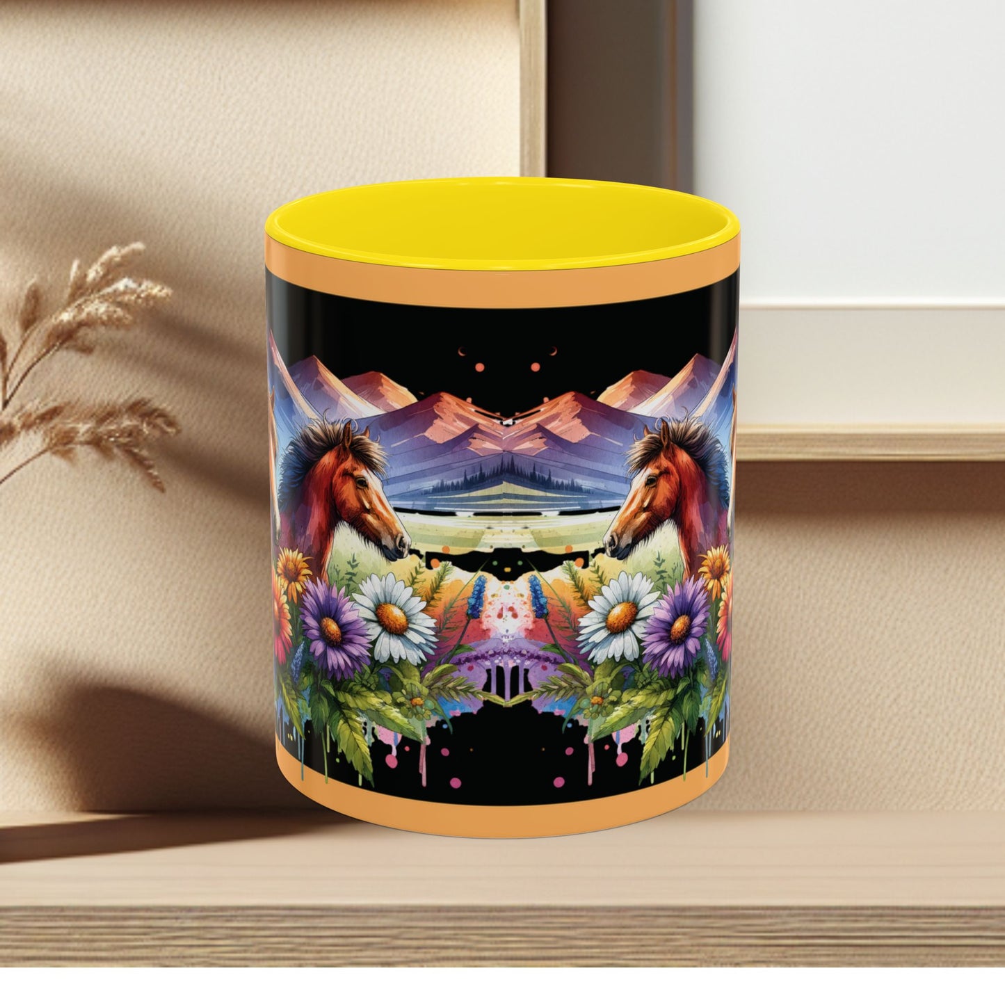 Mug Coffee Wild Horses 11oz 15oz