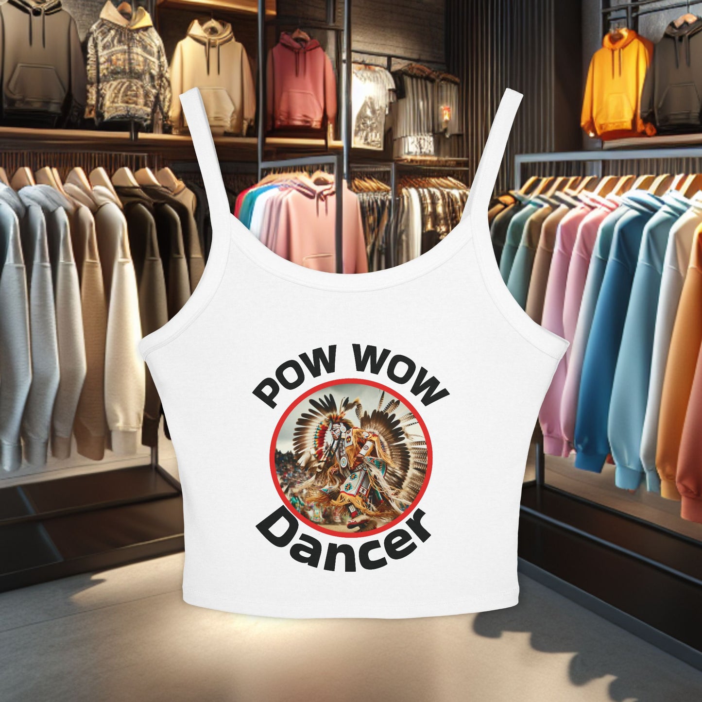 Women's Tank Top - Native POW - WOW Design