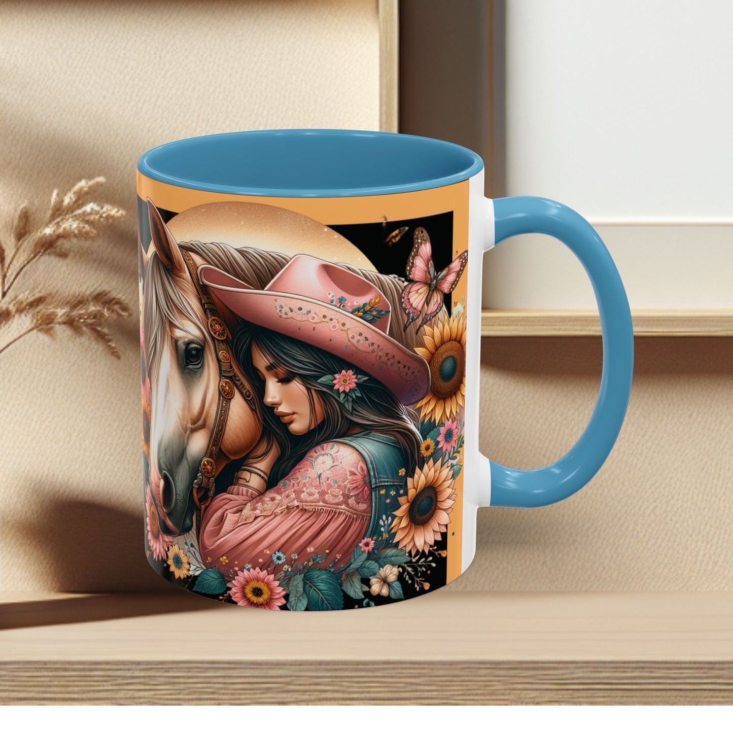 Coffee Mug Cowgirls and they're Horses