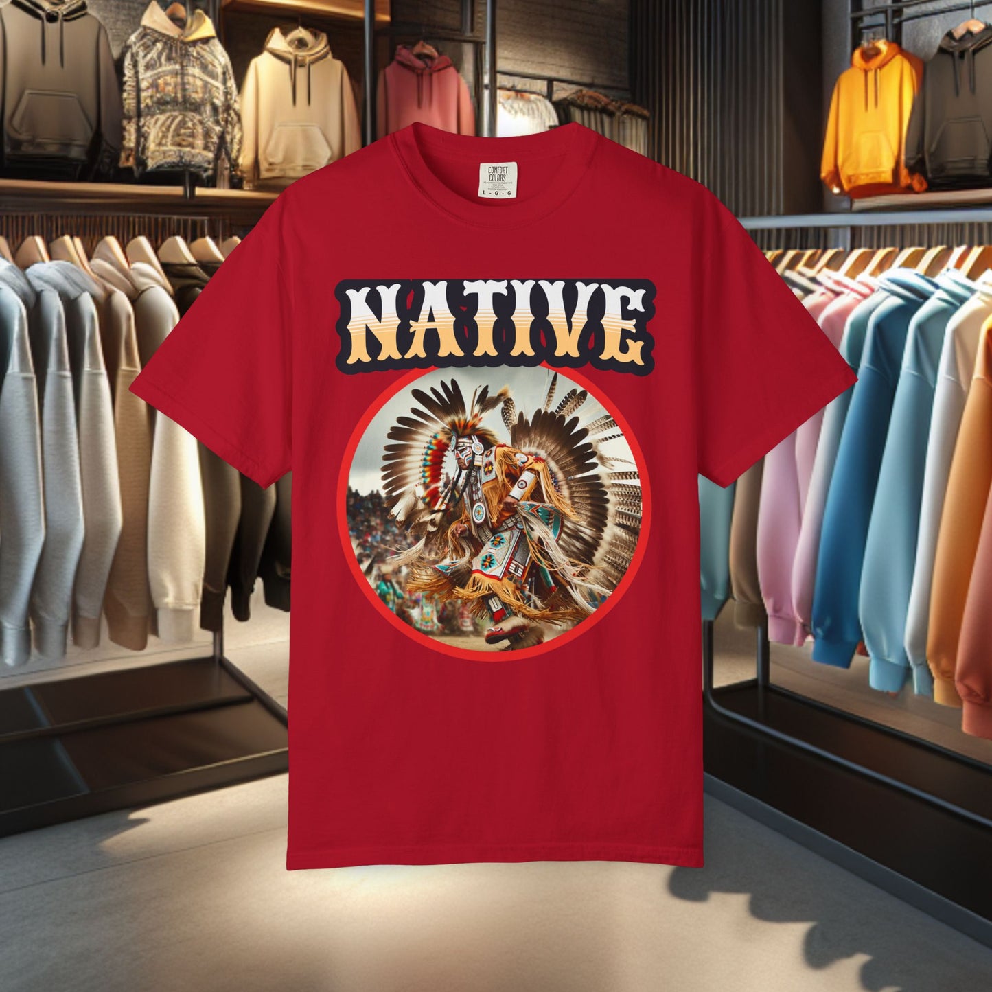 Unisex T-shirt - Native Dancer - Tee Shirt-