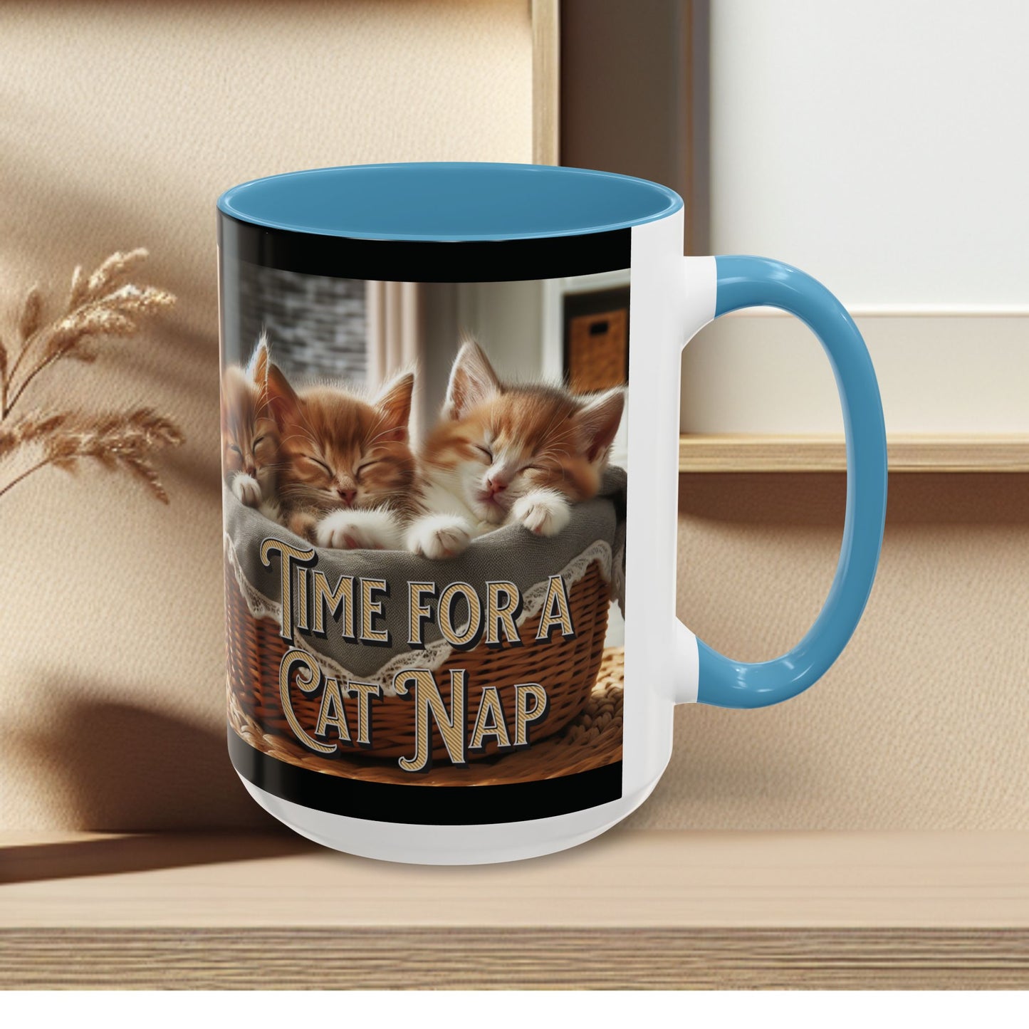 Coffee Mug - Time for a Cat Nap Accent (11, 15oz)