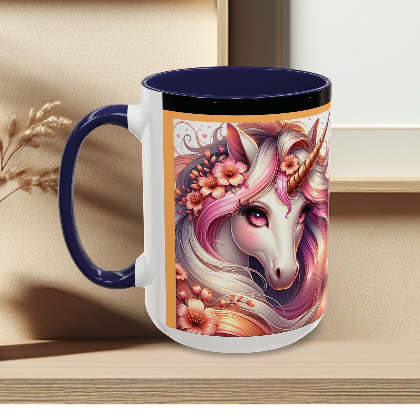 Mug Coffee Unicorns Night and Day - 11oz, 15oz