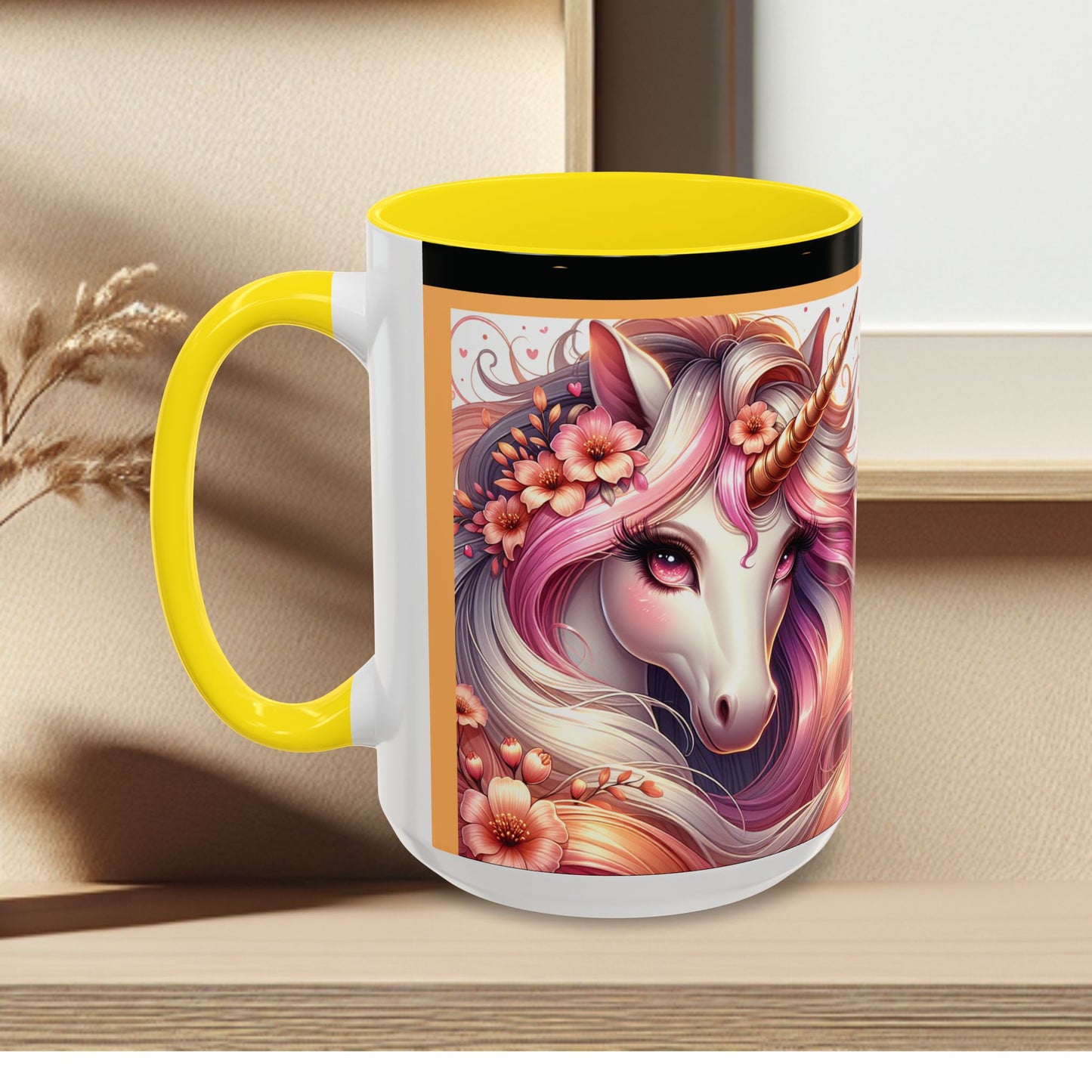 Mug Coffee Unicorns Night and Day - 11oz, 15oz