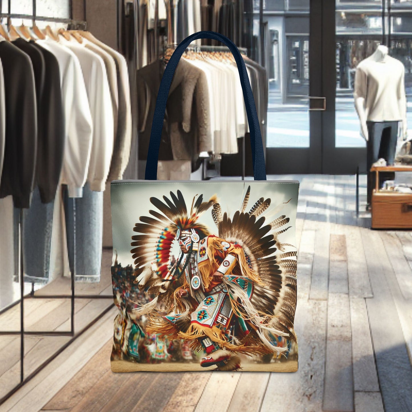Native Dancer Tote Bag (AOP)