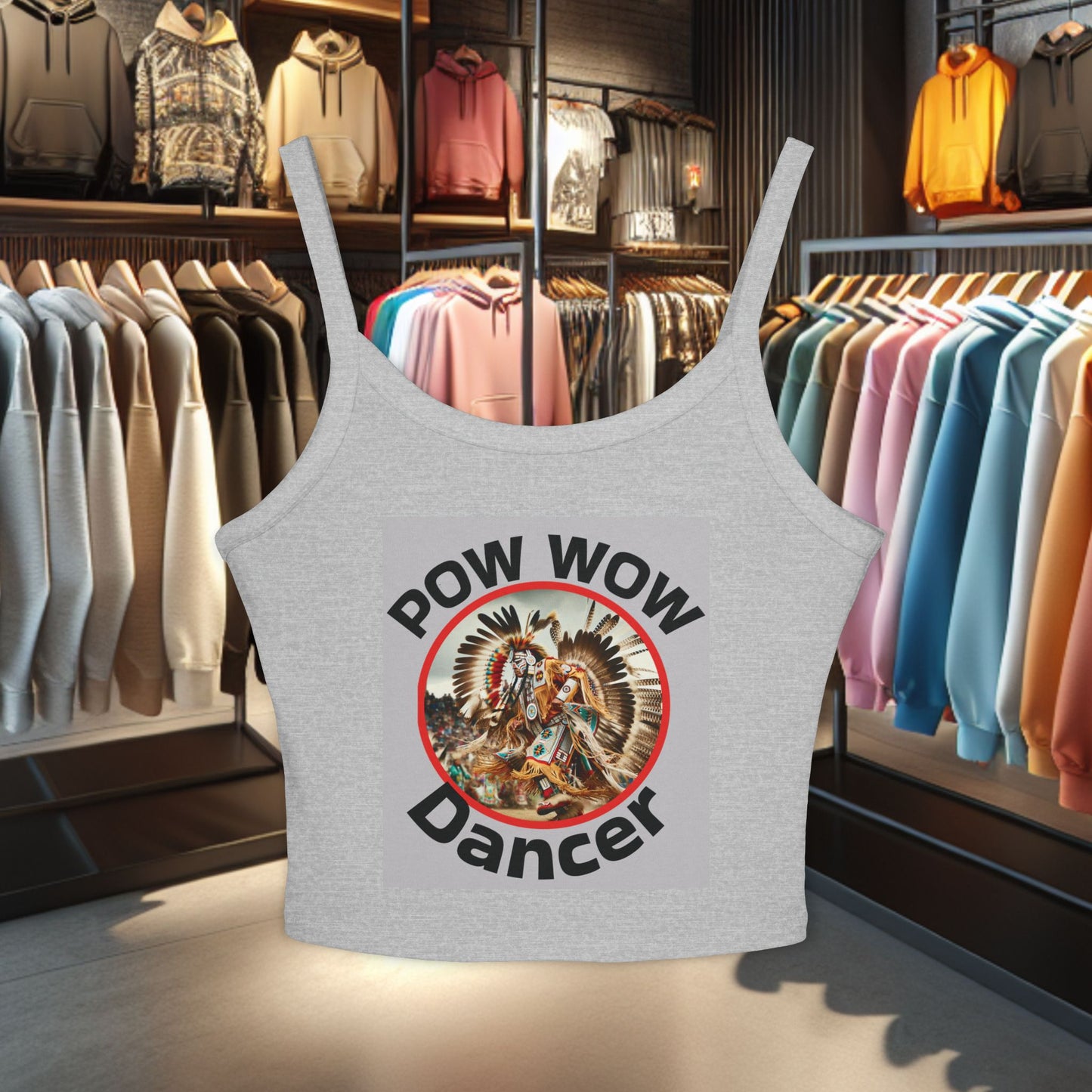 Women's Tank Top - Native POW - WOW Design