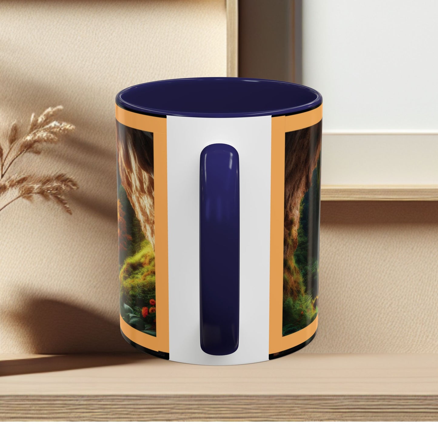Mug: By the River-Accent Coffee Mug (11oz, 15oz)