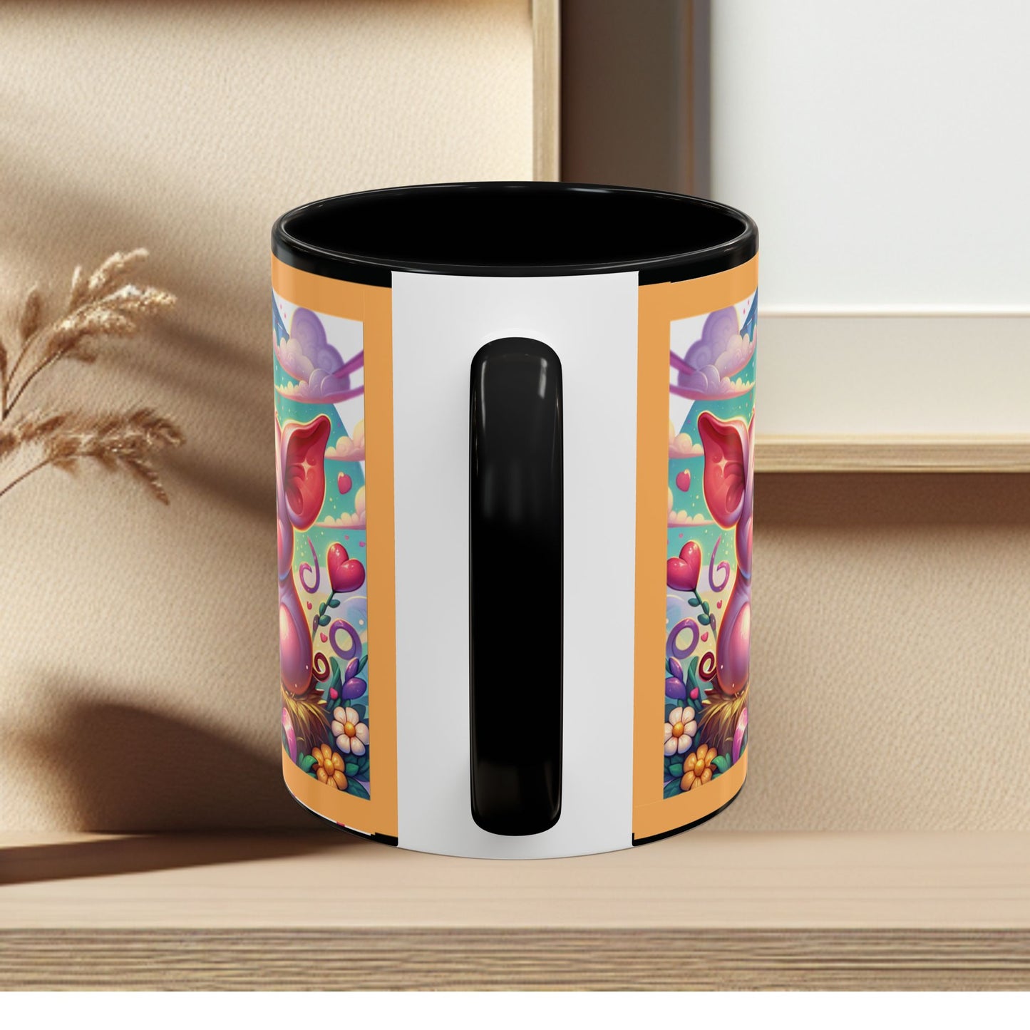 Coffee Mug Love Pigs Picknick 11, 15oz