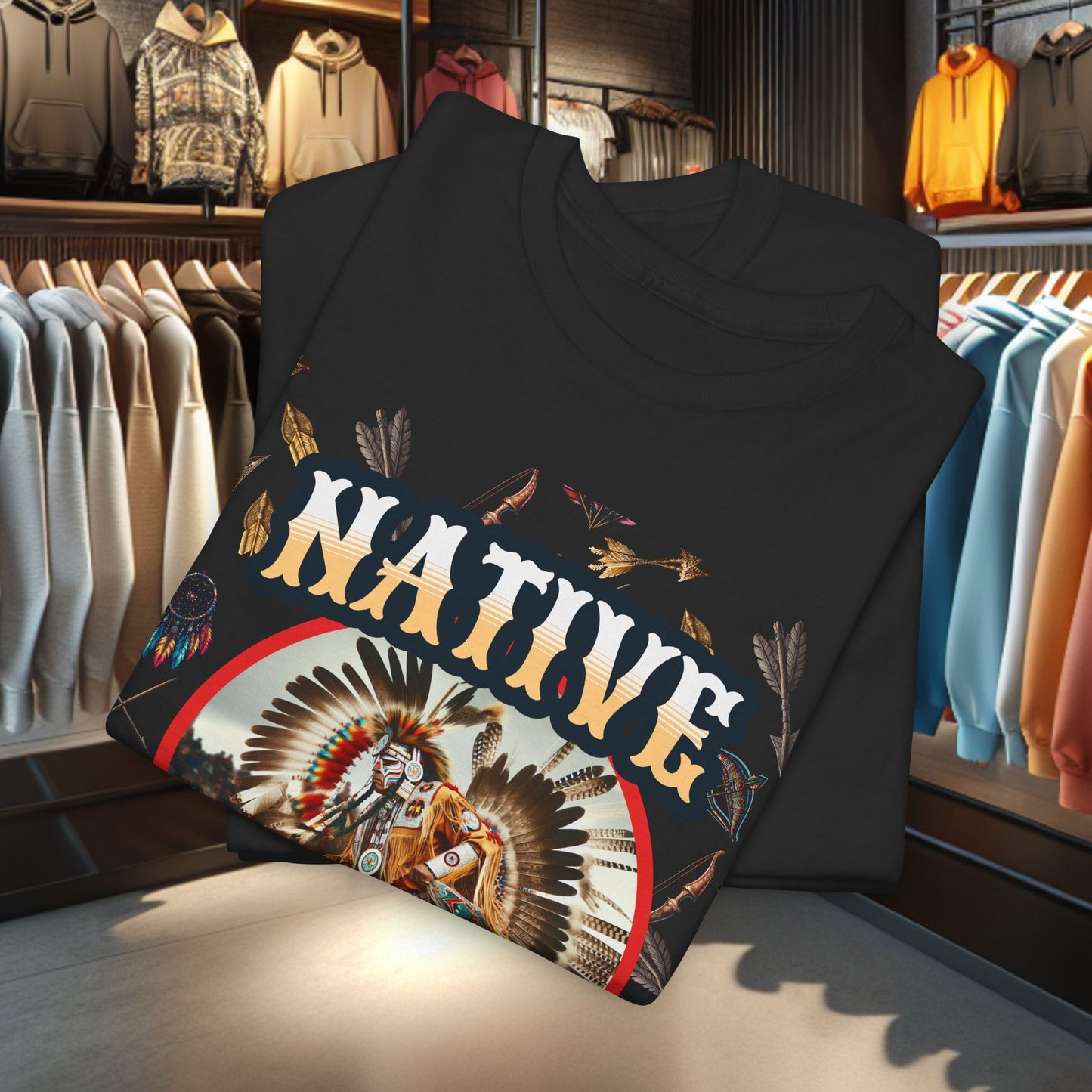 Men's Native - American Native Dancer Tee
