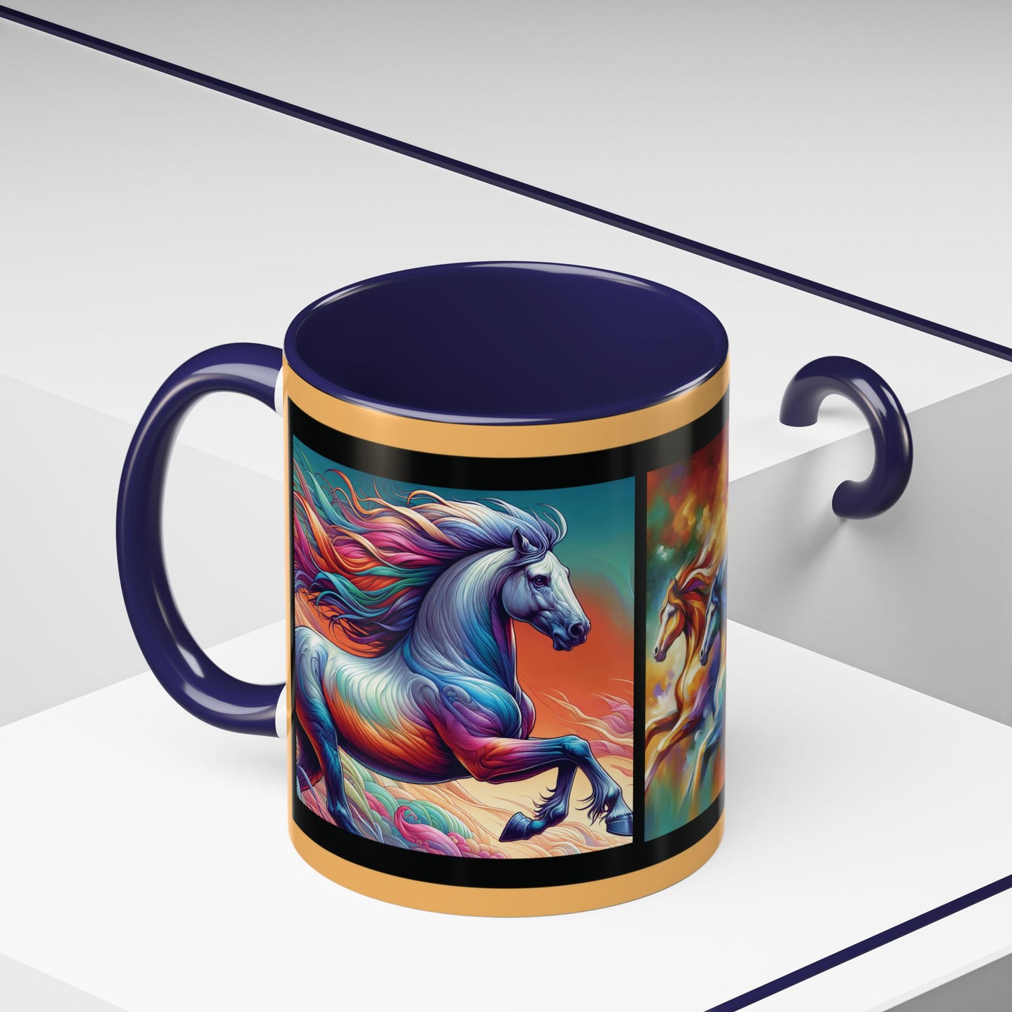 Coffee Mug Cloud Horses 11oz, 15oz