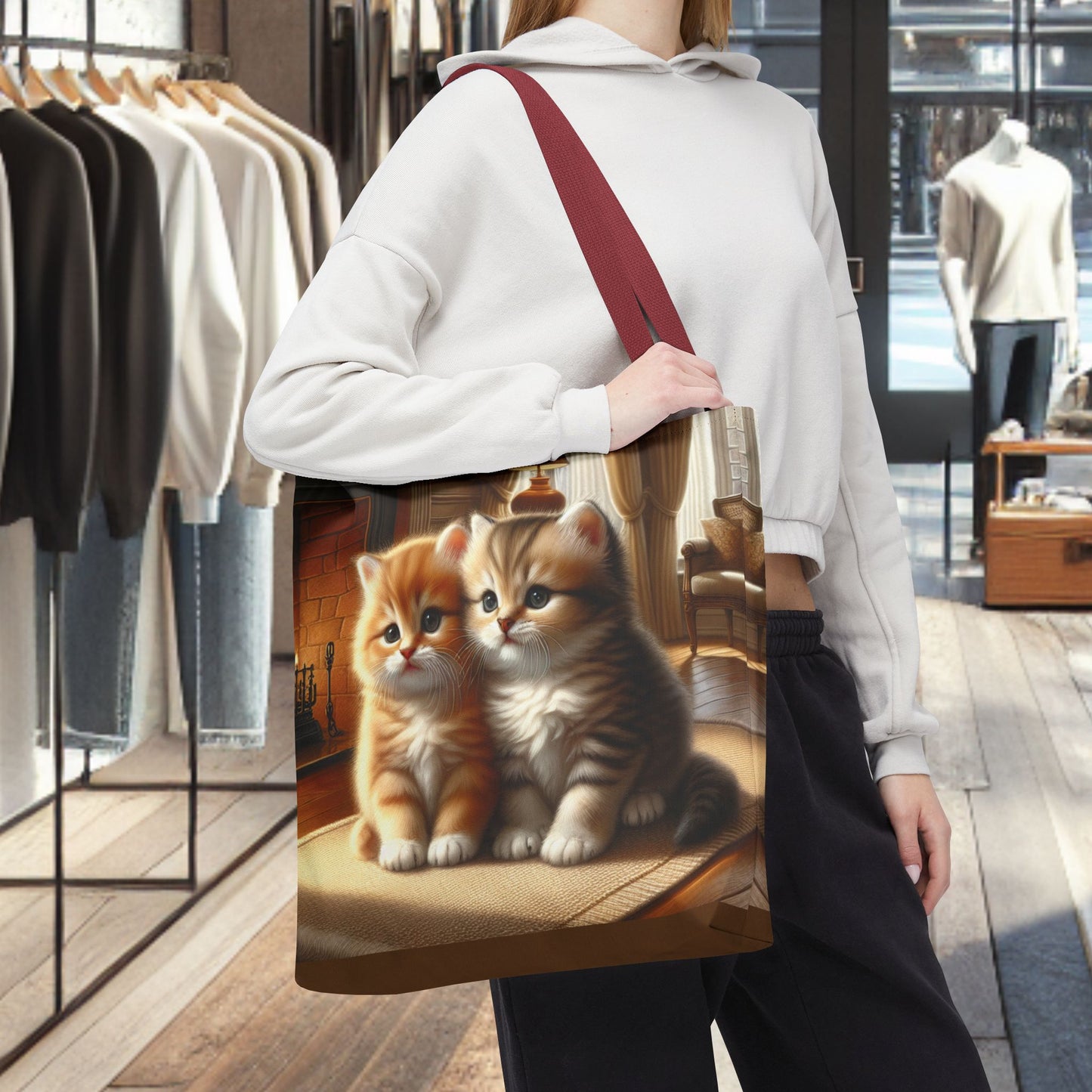 Tote Bag - Kittens - Tote Bag (AOP)