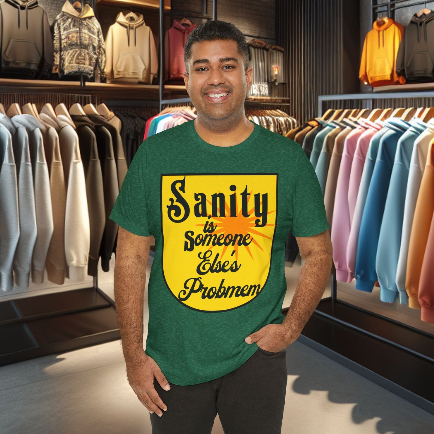 Funny Sanity Unisex Tee
