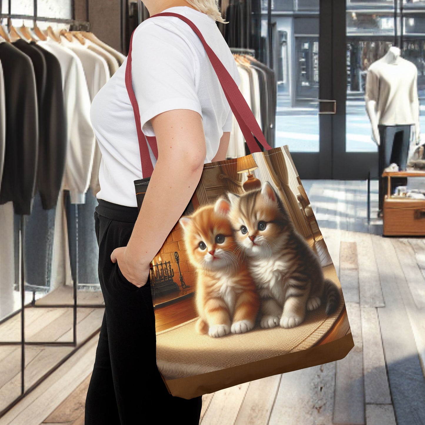 Tote Bag - Kittens - Tote Bag (AOP)