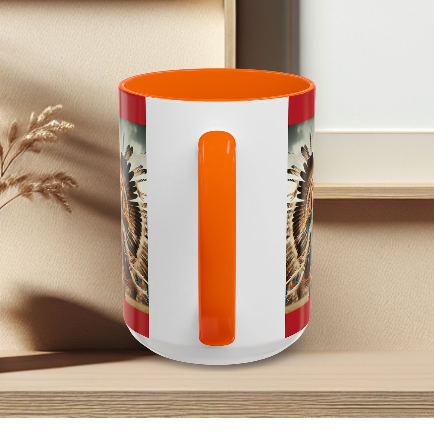Mug- Native Dancer - Coffee Mug (11 oz, 15 oz) (AOP)