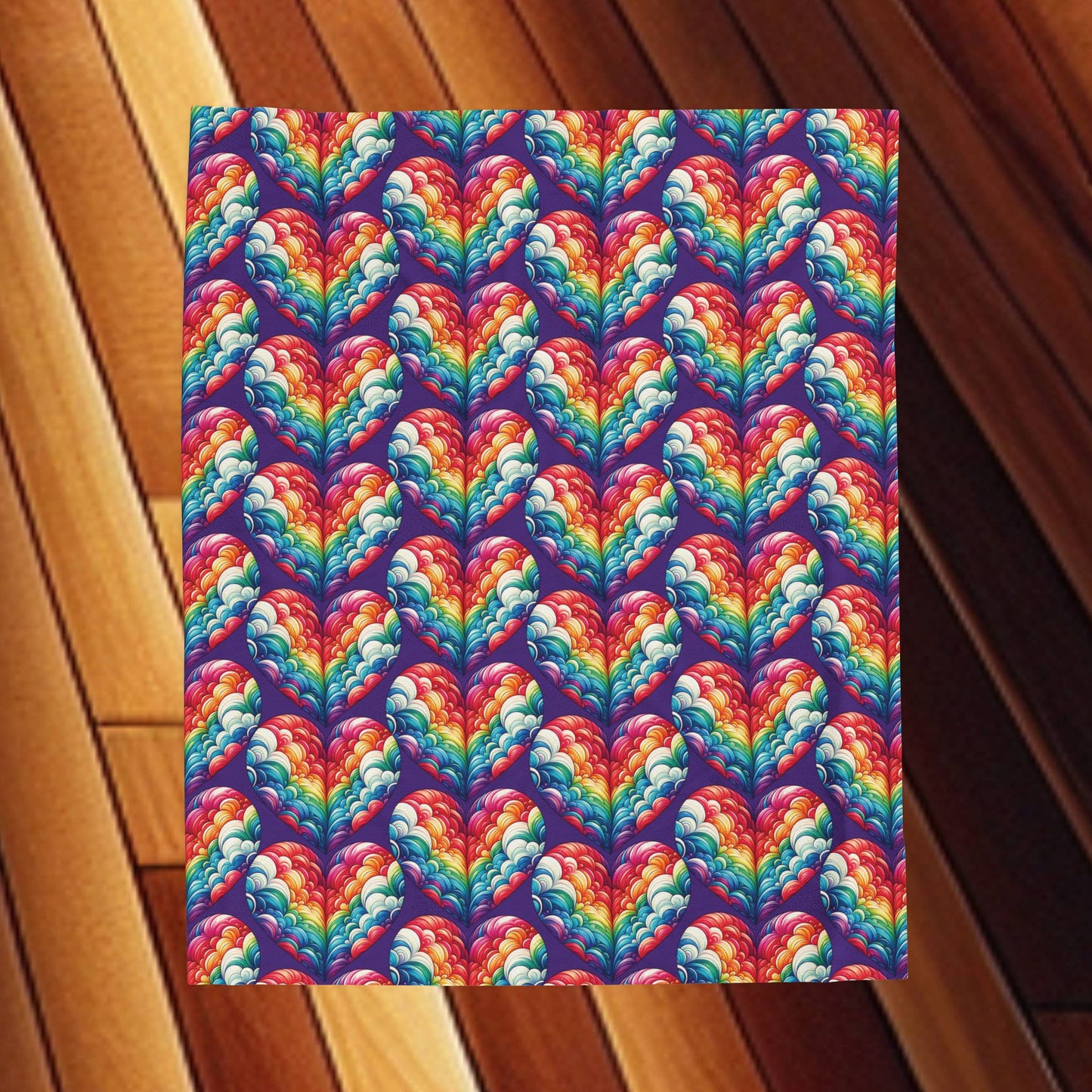 Velveteen Plush Blanket - Harts in the Sky