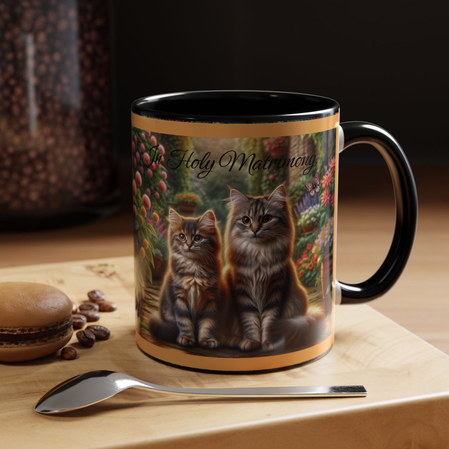 Coffee Mug Cat Wedding