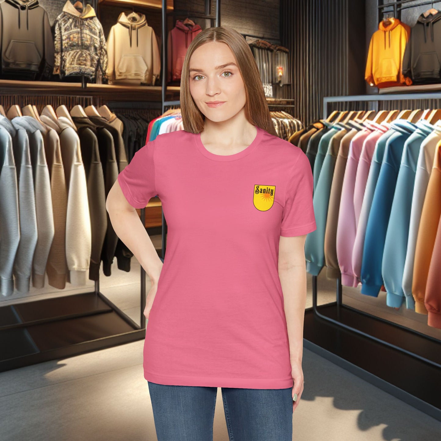Relaxed Vibes Unisex Tee - Sanity Is Someone Else's Problem