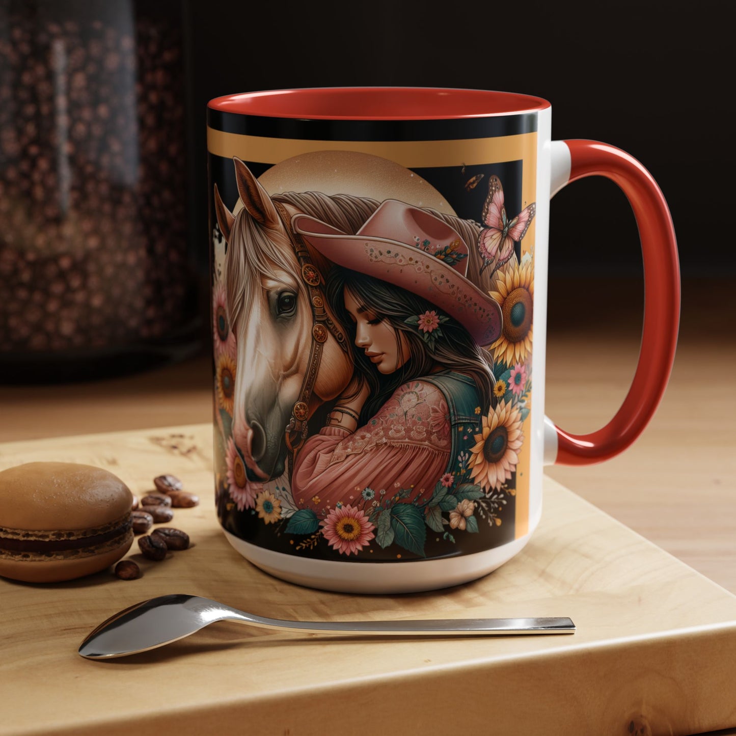 Coffee Mug Cowgirls and they're Horses