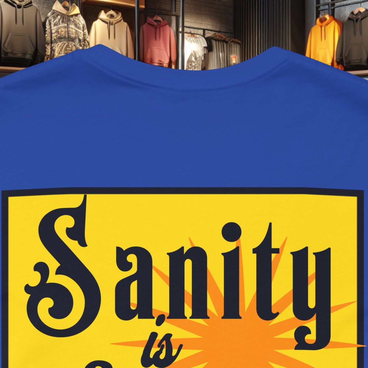 Relaxed Vibes Unisex Tee - Sanity Is Someone Else's Problem