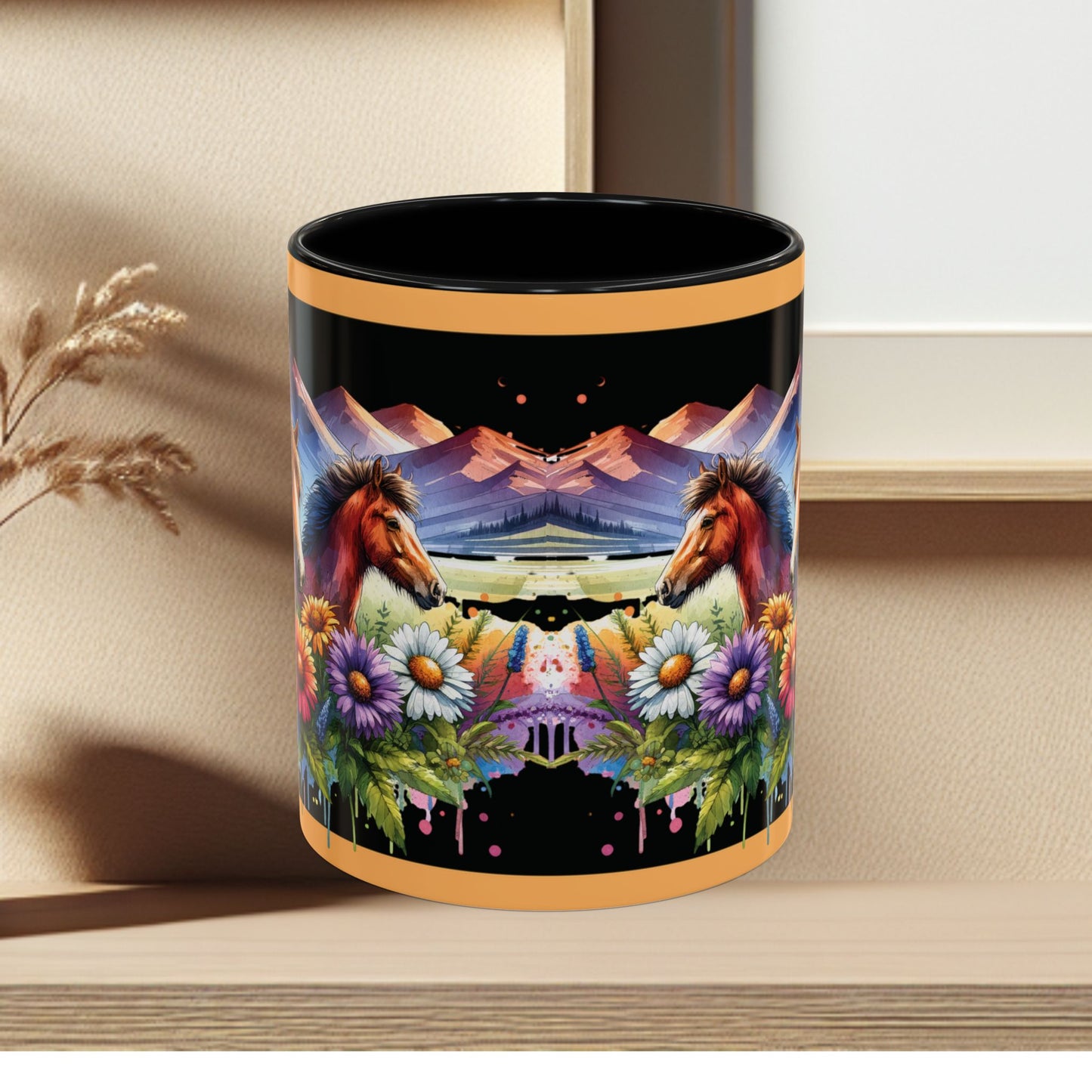 Mug Coffee Wild Horses 11oz 15oz