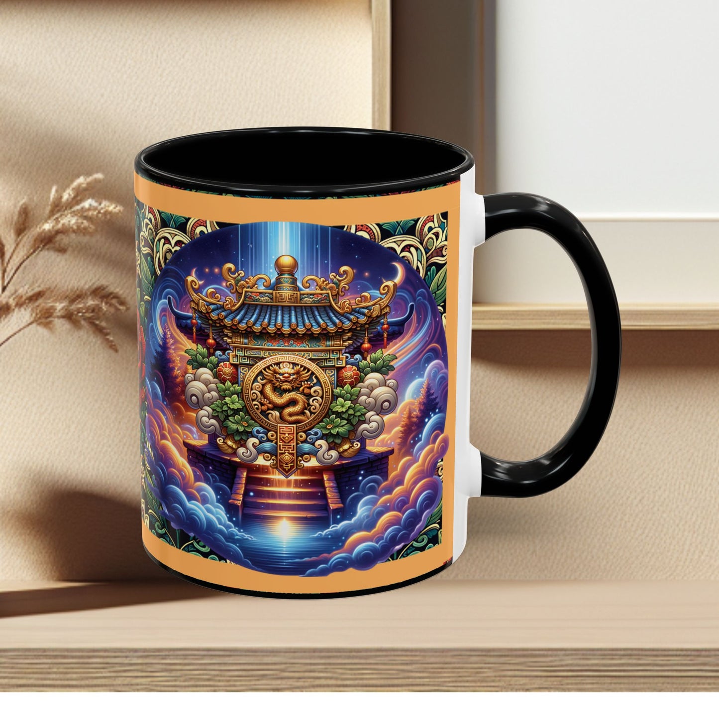 Mug Mystic Temple Rose Coffee Mug 11oz 15oz