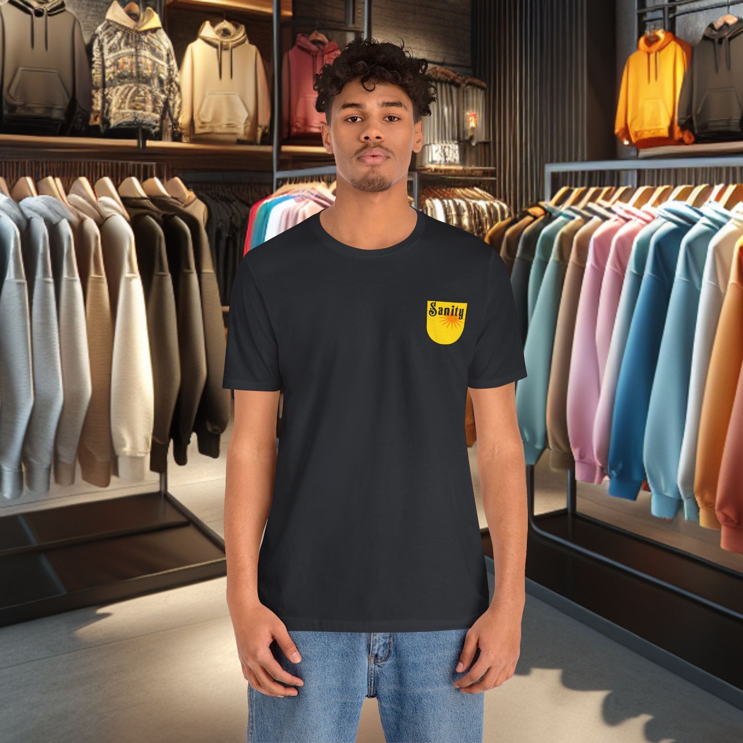 Relaxed Vibes Unisex Tee - Sanity Is Someone Else's Problem