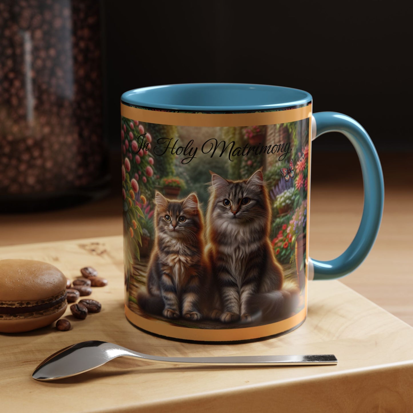 Coffee Mug Cat Wedding
