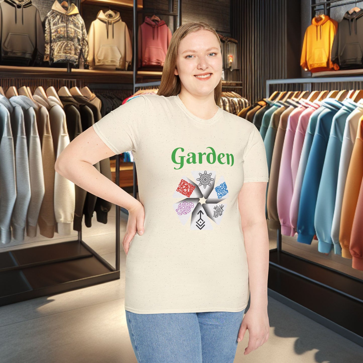 Garden-Themed T-Shirt | Nature Lover Gift, Gardening Tee, Spring Outfit, Plant Enthusiast Apparel