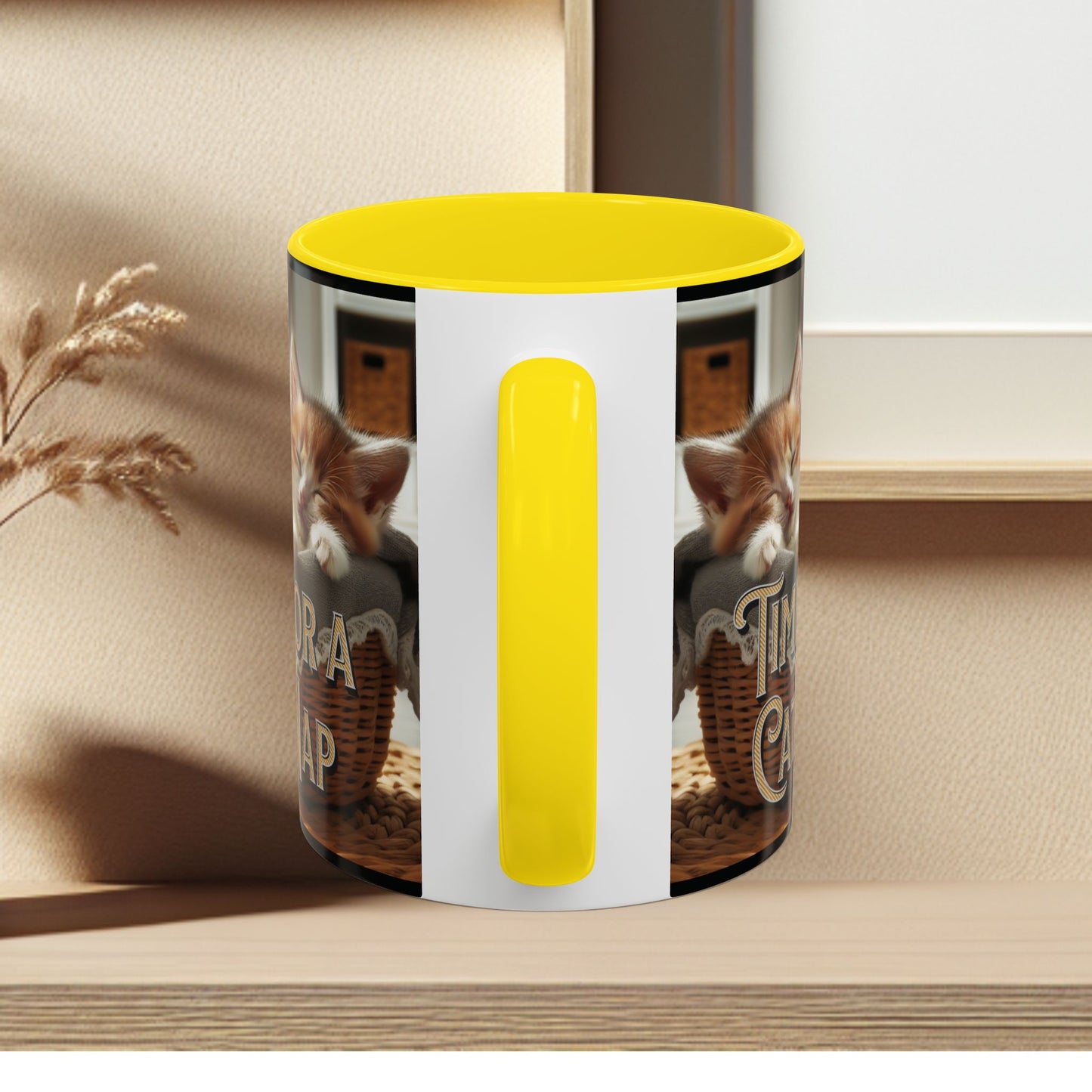Coffee Mug - Time for a Cat Nap Accent (11, 15oz)
