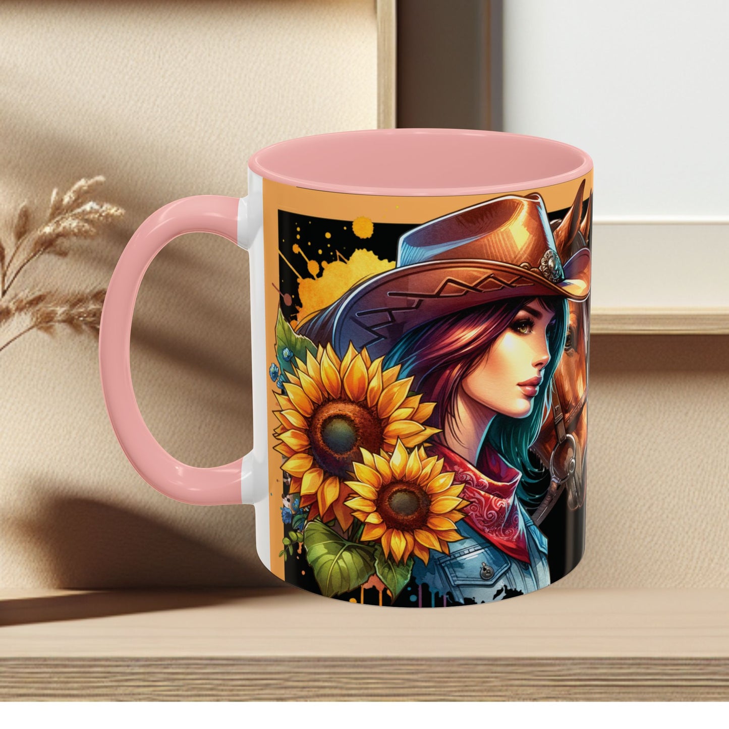 Coffee Mug Cowgirls and they're Horses