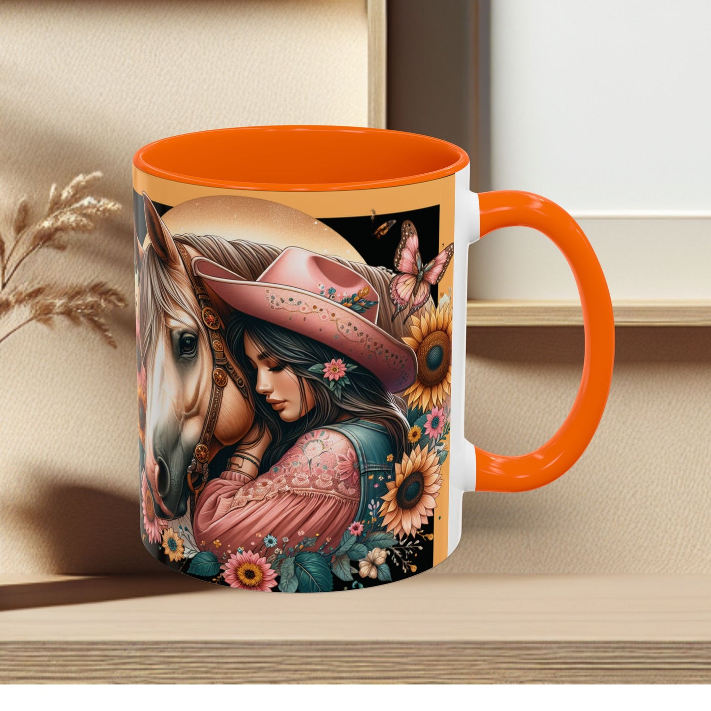 Coffee Mug Cowgirls and they're Horses