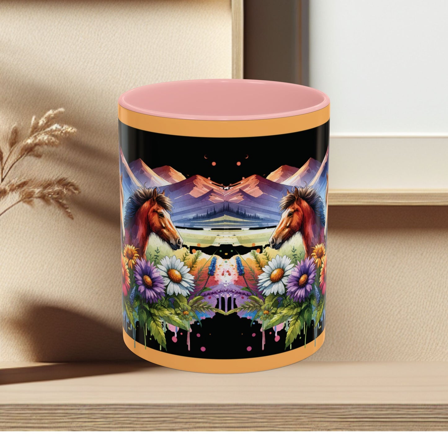 Mug Coffee Wild Horses 11oz 15oz
