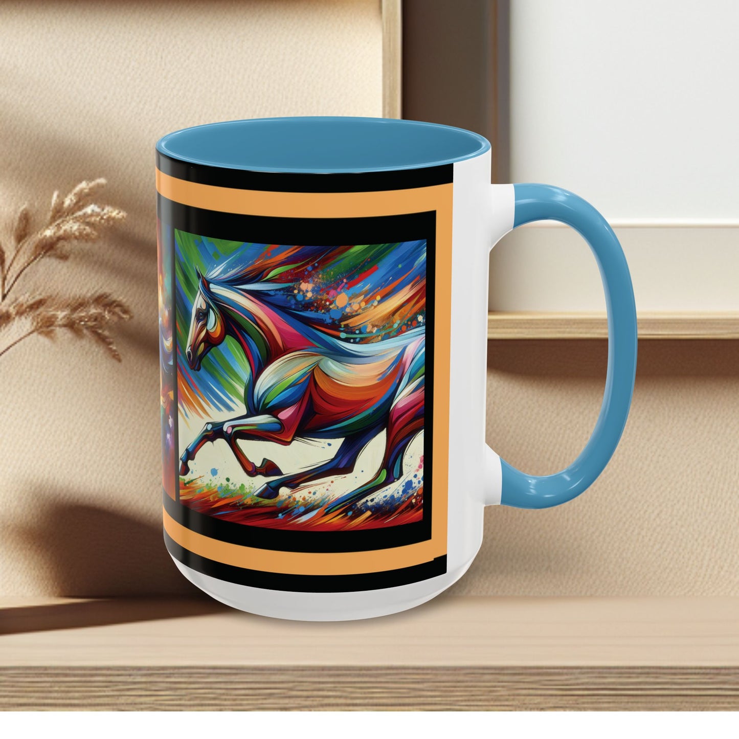 Coffee Mug Cloud Horses 11oz, 15oz