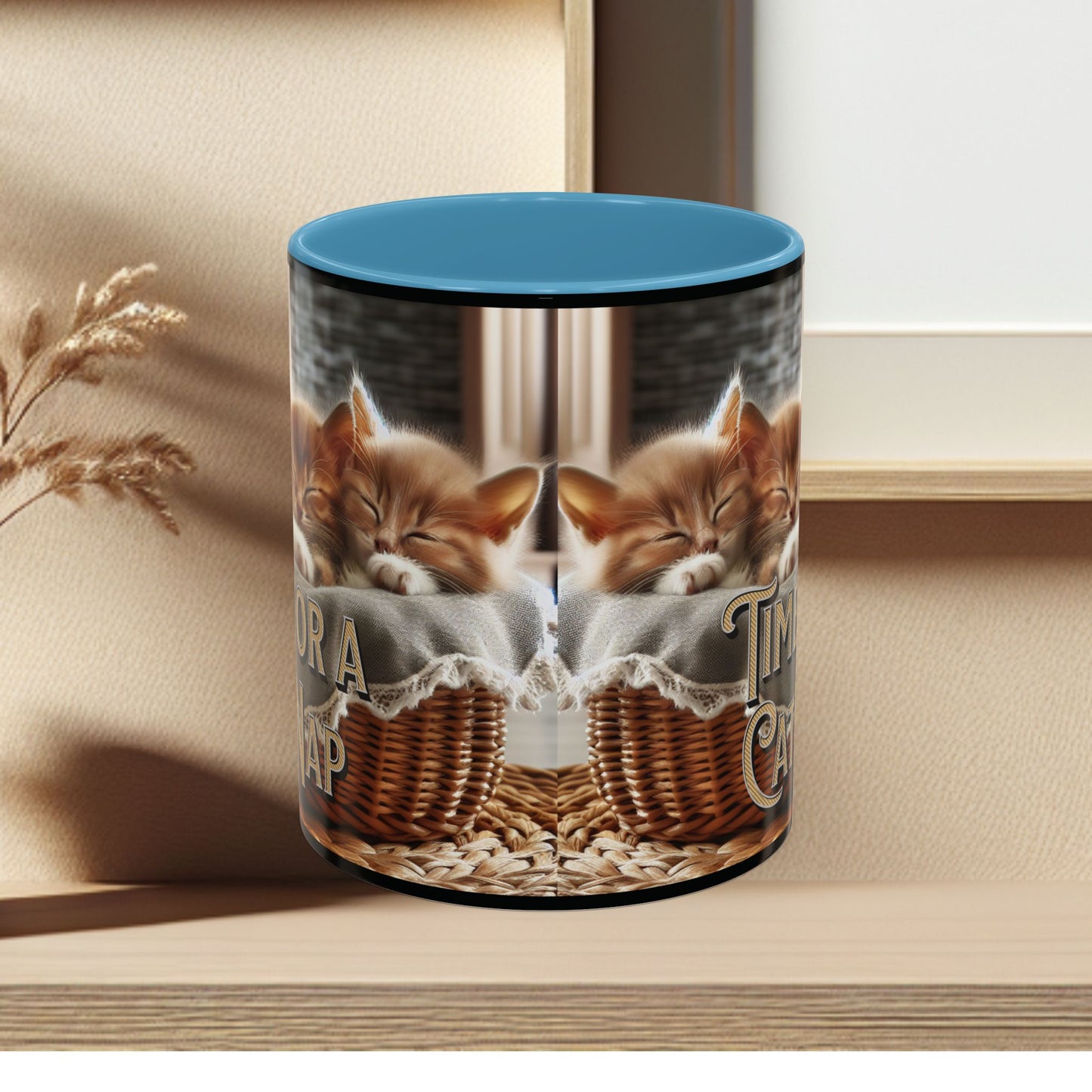 Coffee Mug - Time for a Cat Nap Accent (11, 15oz)