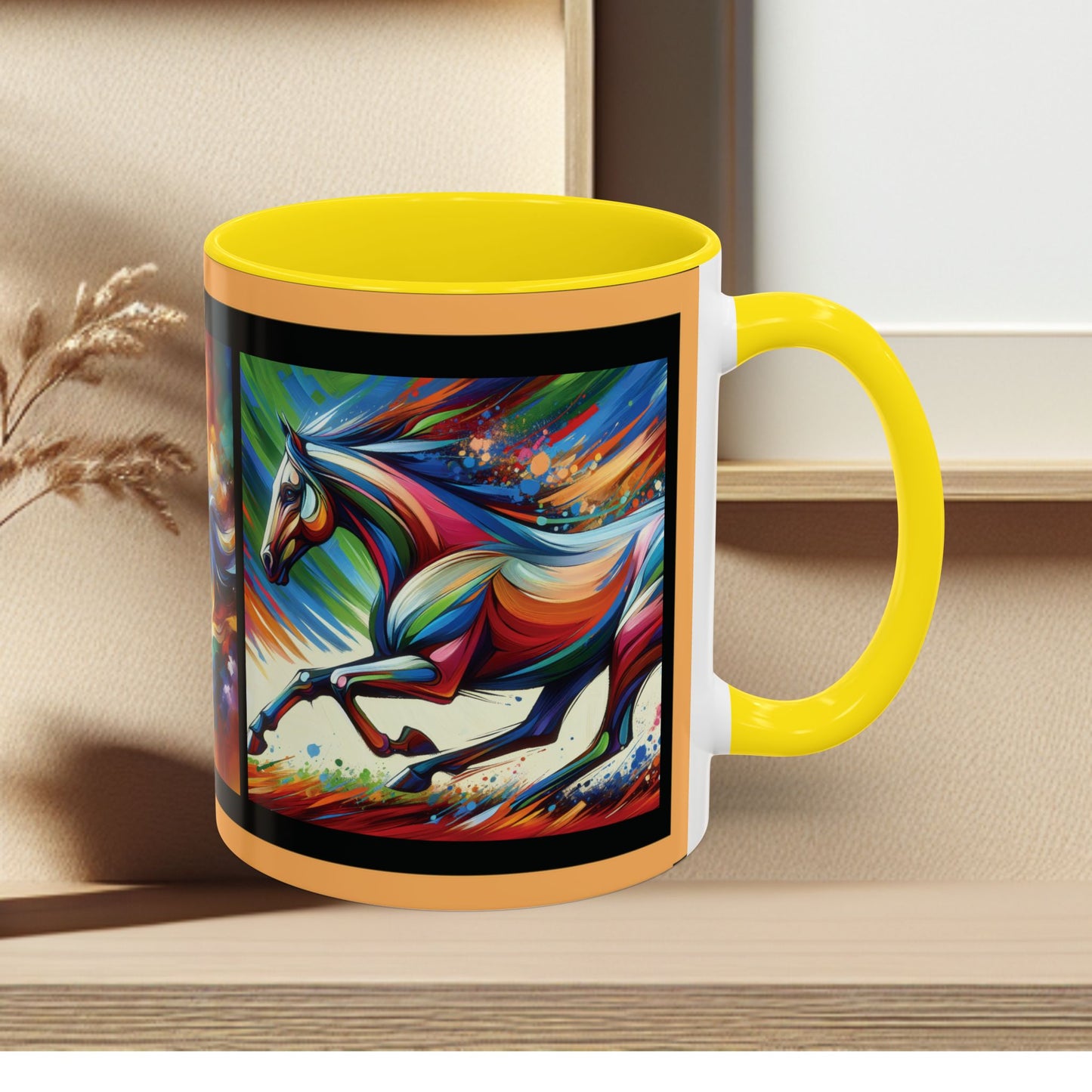 Coffee Mug Cloud Horses 11oz, 15oz