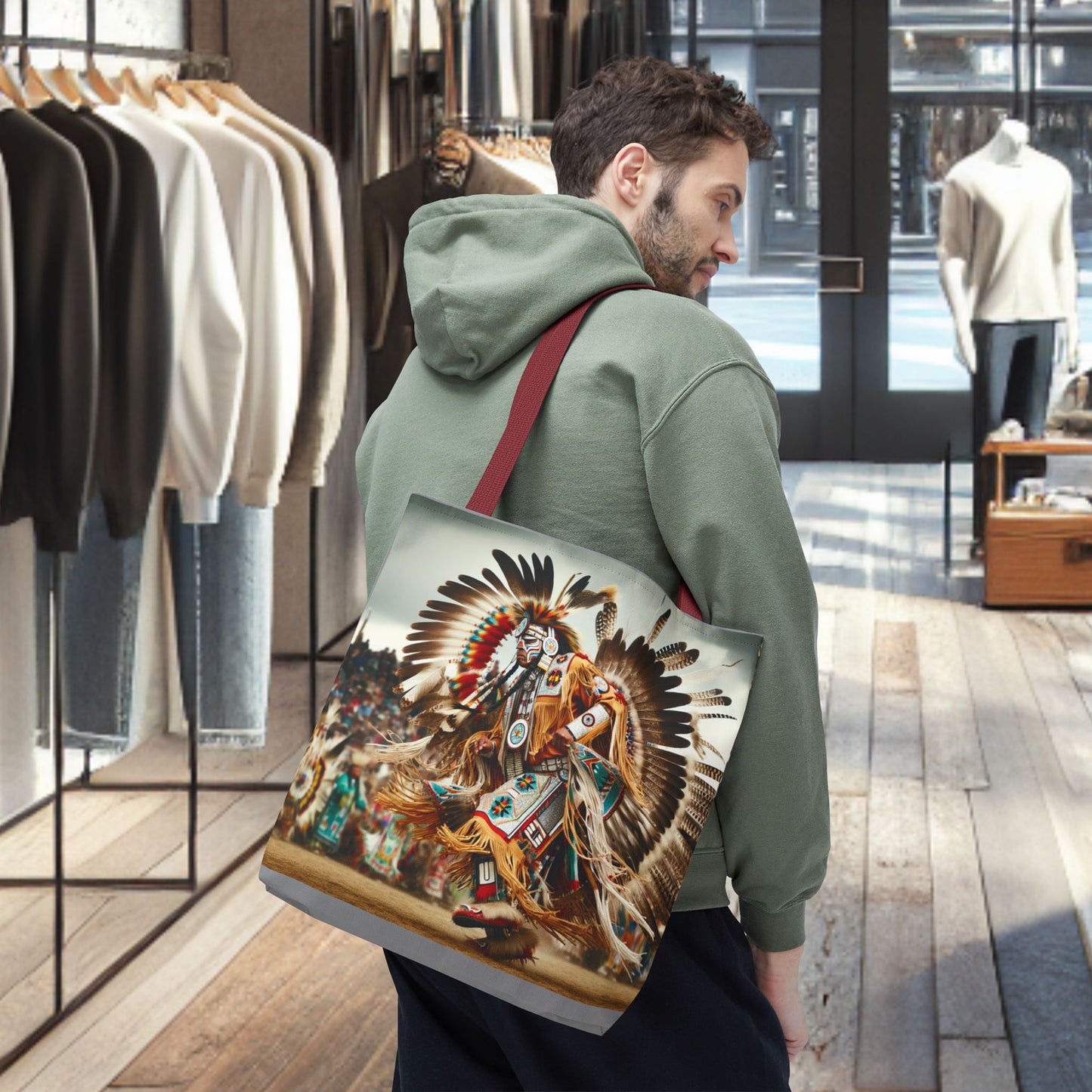 Native Dancer Tote Bag (AOP)