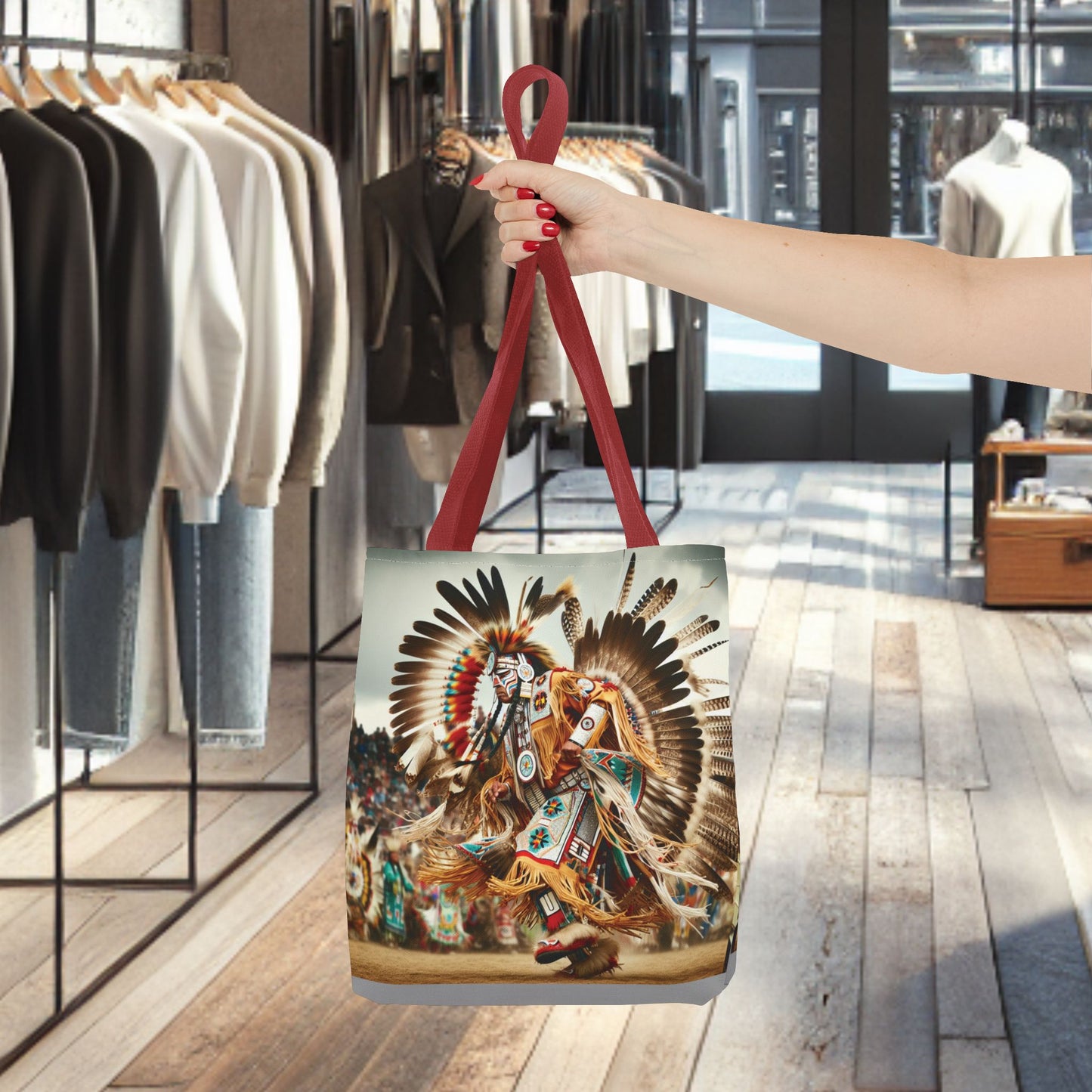 Native Dancer Tote Bag (AOP)