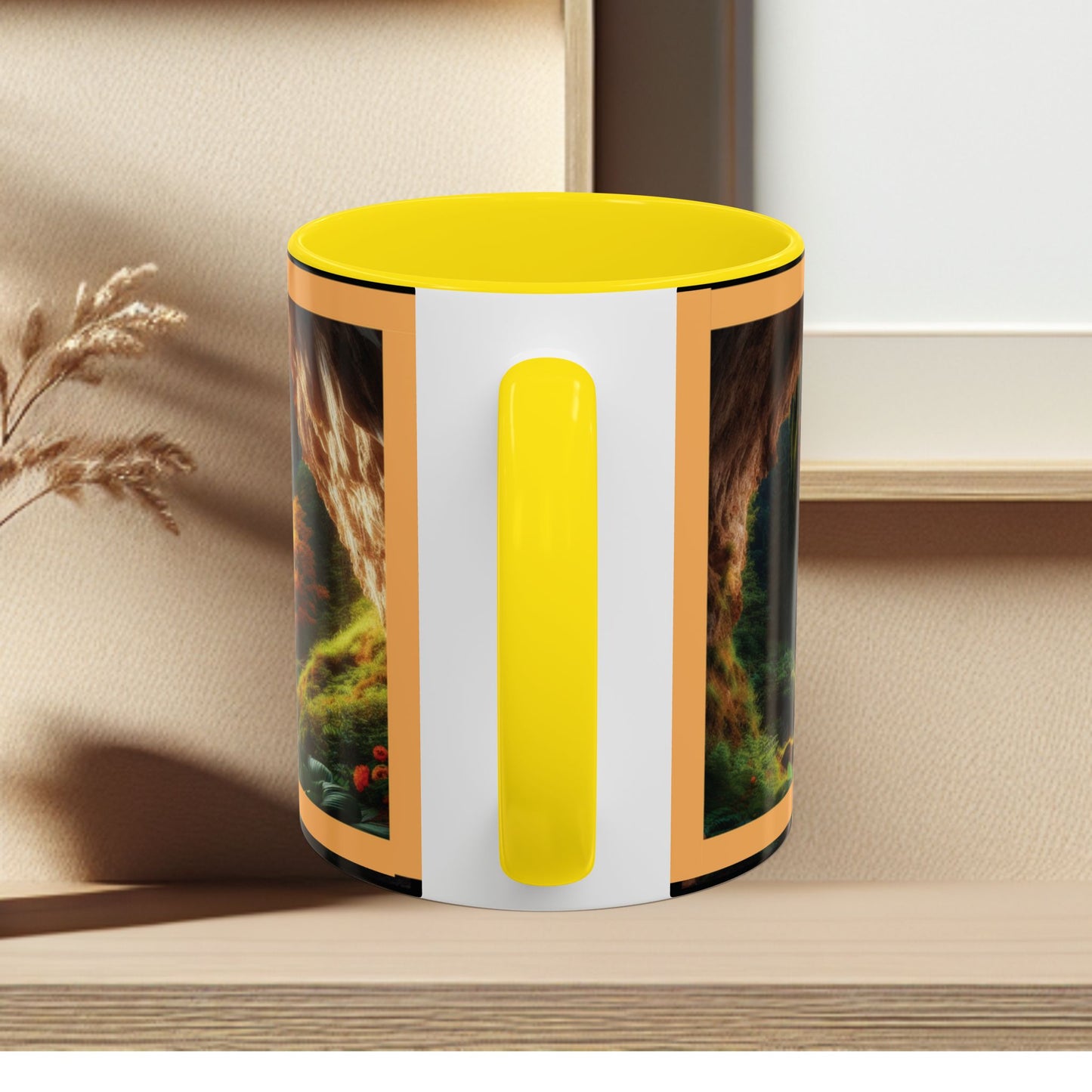 Mug: By the River-Accent Coffee Mug (11oz, 15oz)