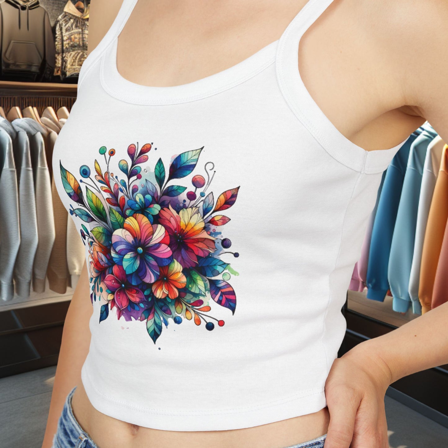 Floral bouquet of Flowers Tank Top