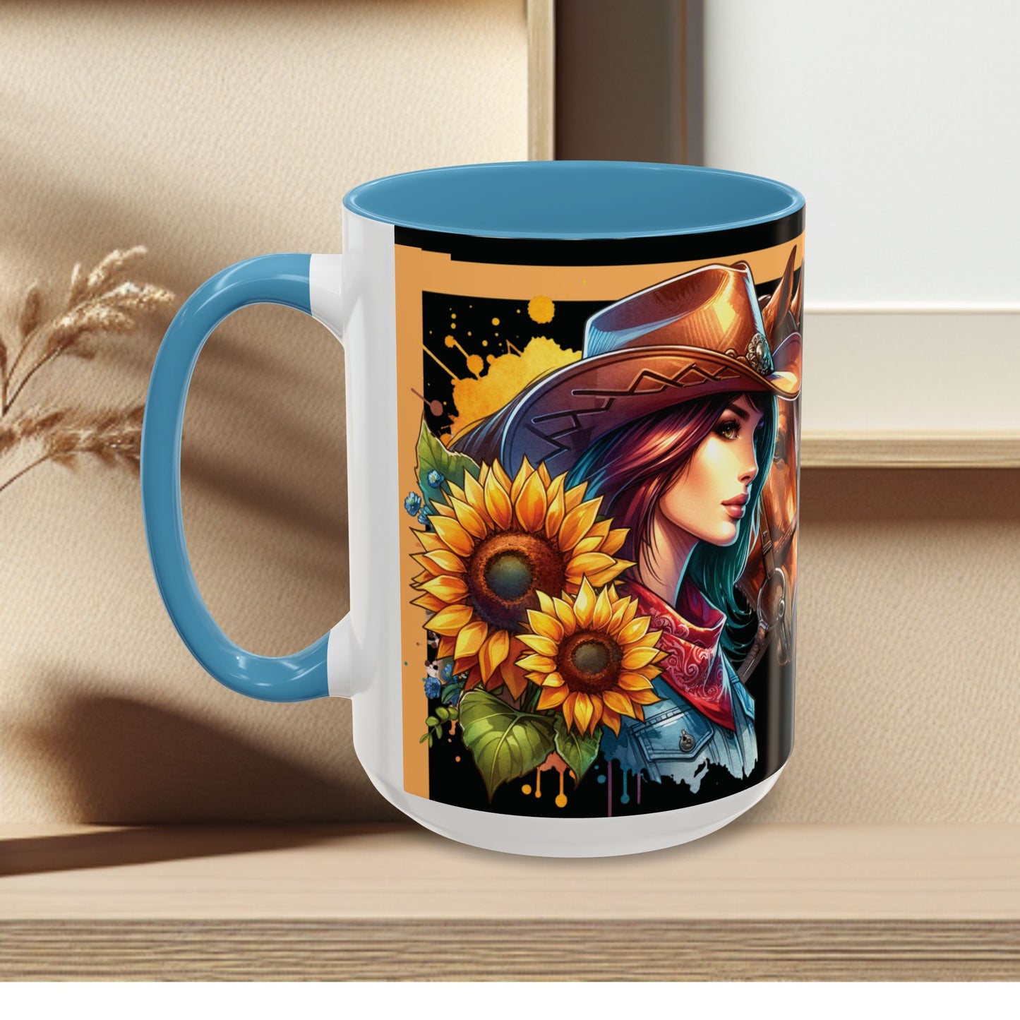 Coffee Mug Cowgirls and they're Horses