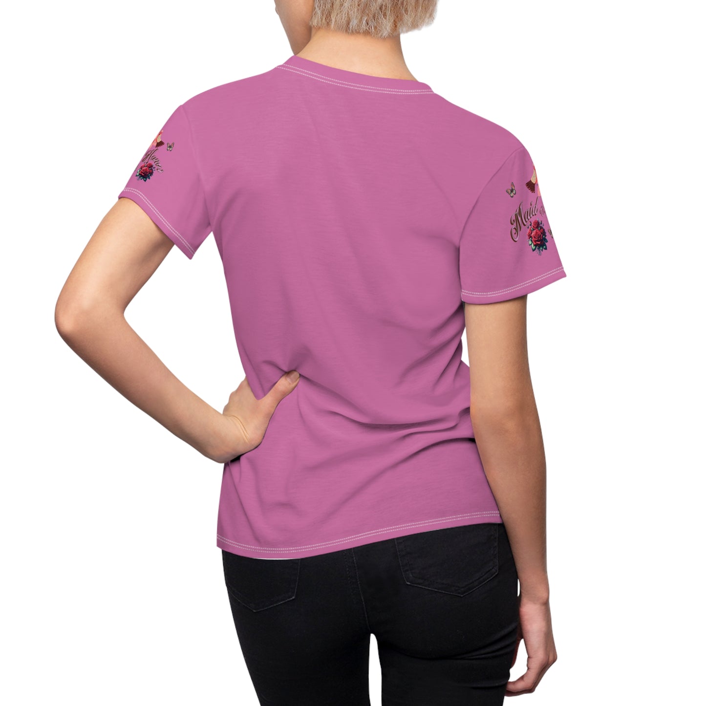 Maid of Honor Tee - Women's Cut & Sew Graphic T-Shirt