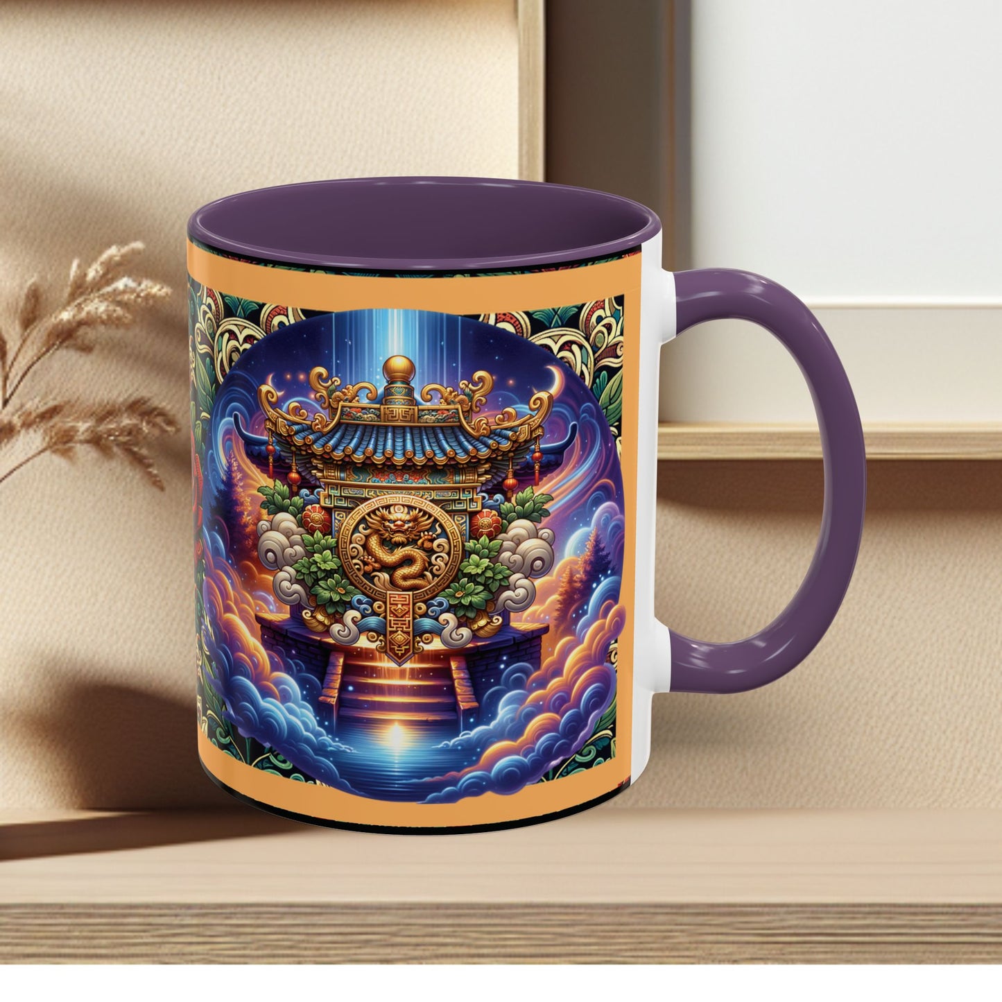Mug Mystic Temple Rose Coffee Mug 11oz 15oz