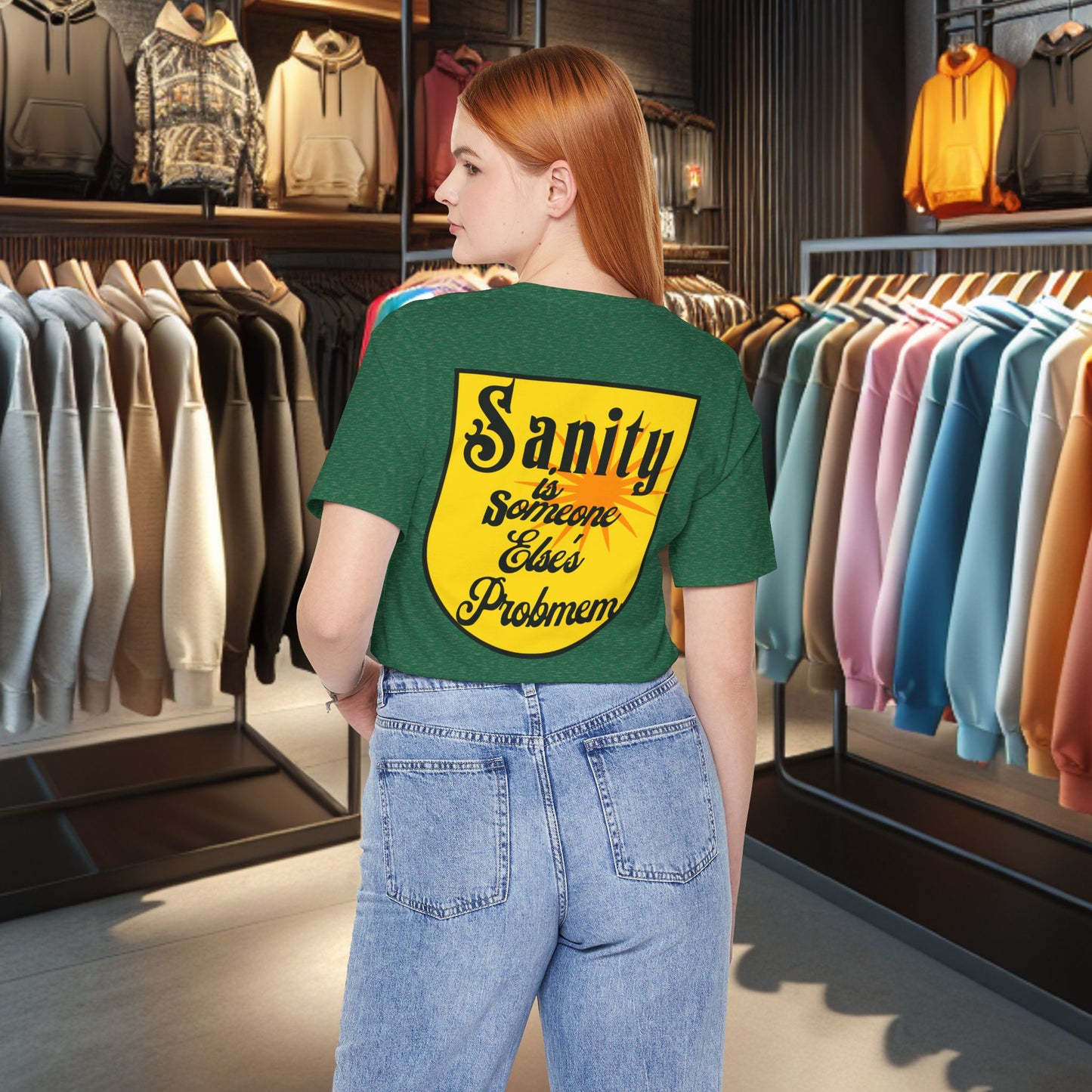 Relaxed Vibes Unisex Tee - Sanity Is Someone Else's Problem
