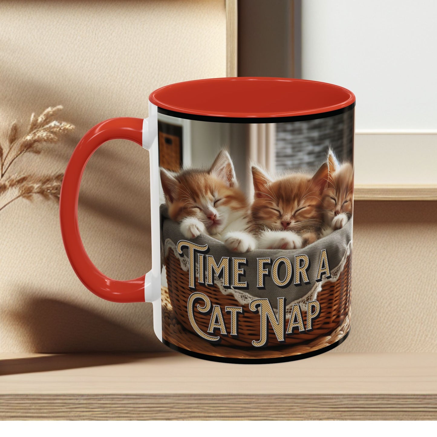 Coffee Mug - Time for a Cat Nap Accent (11, 15oz)