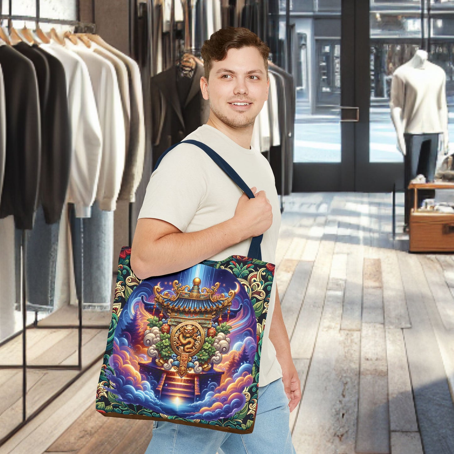 Mystic Temple Tote Bag