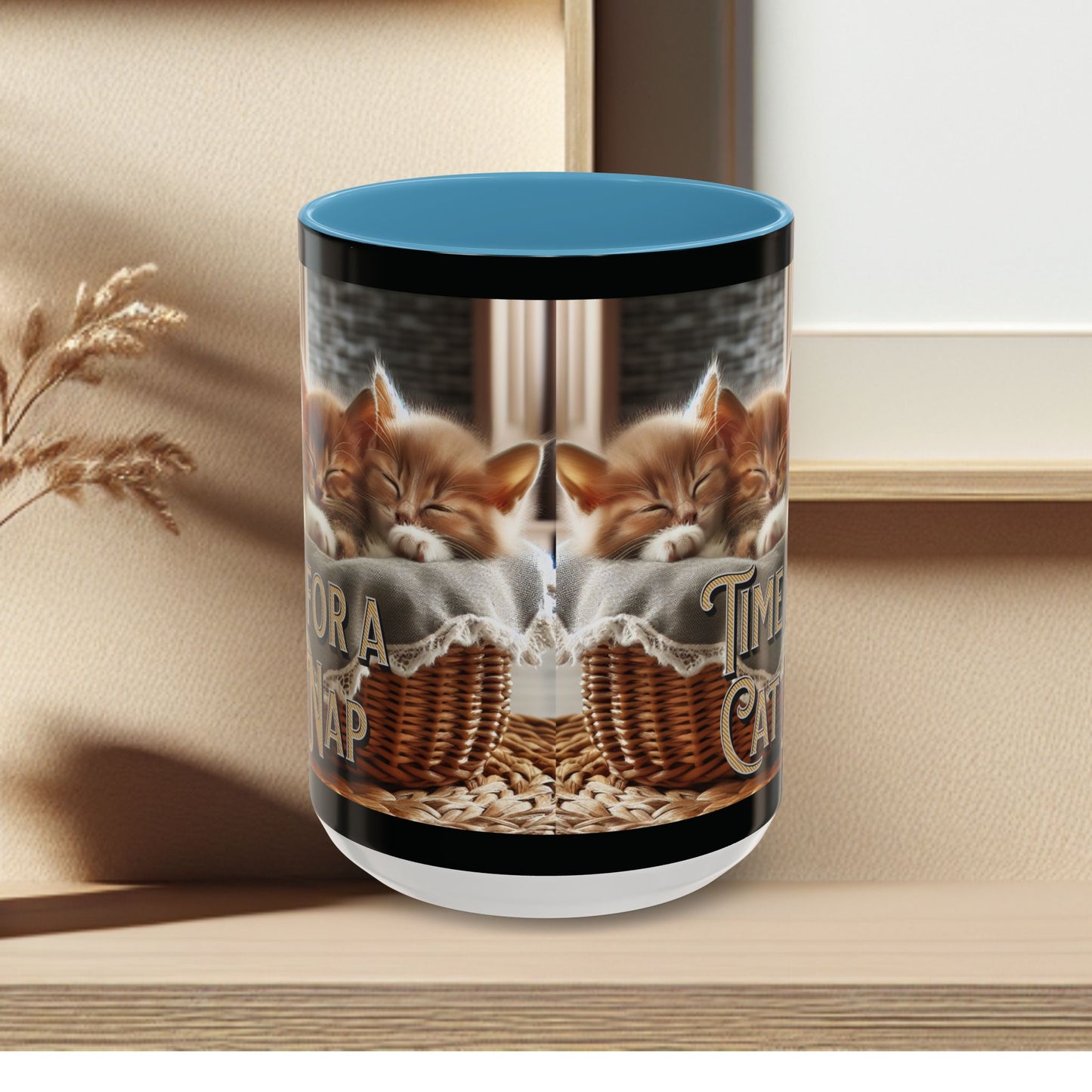 Coffee Mug - Time for a Cat Nap Accent (11, 15oz)